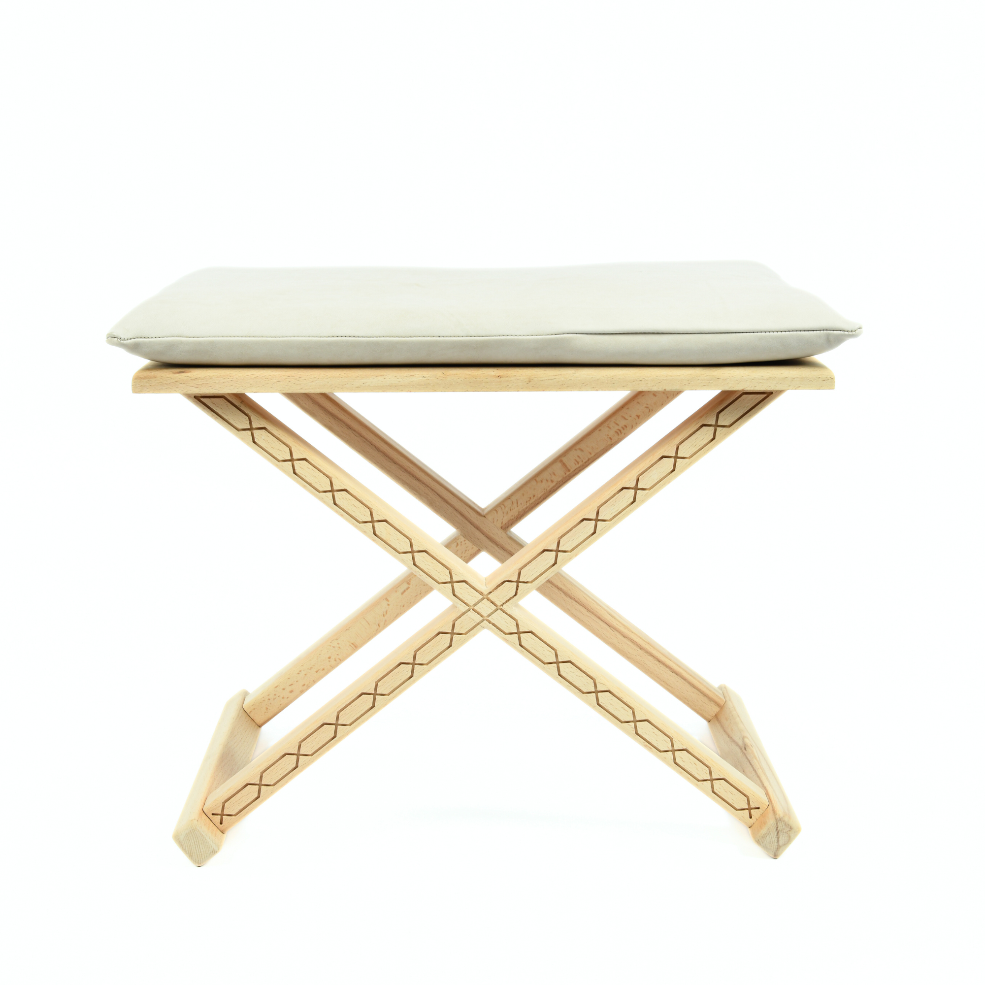 Handcrafted Mid Century-Modern X Stool & Coffee Table The Versatile 2-in-1 Solution