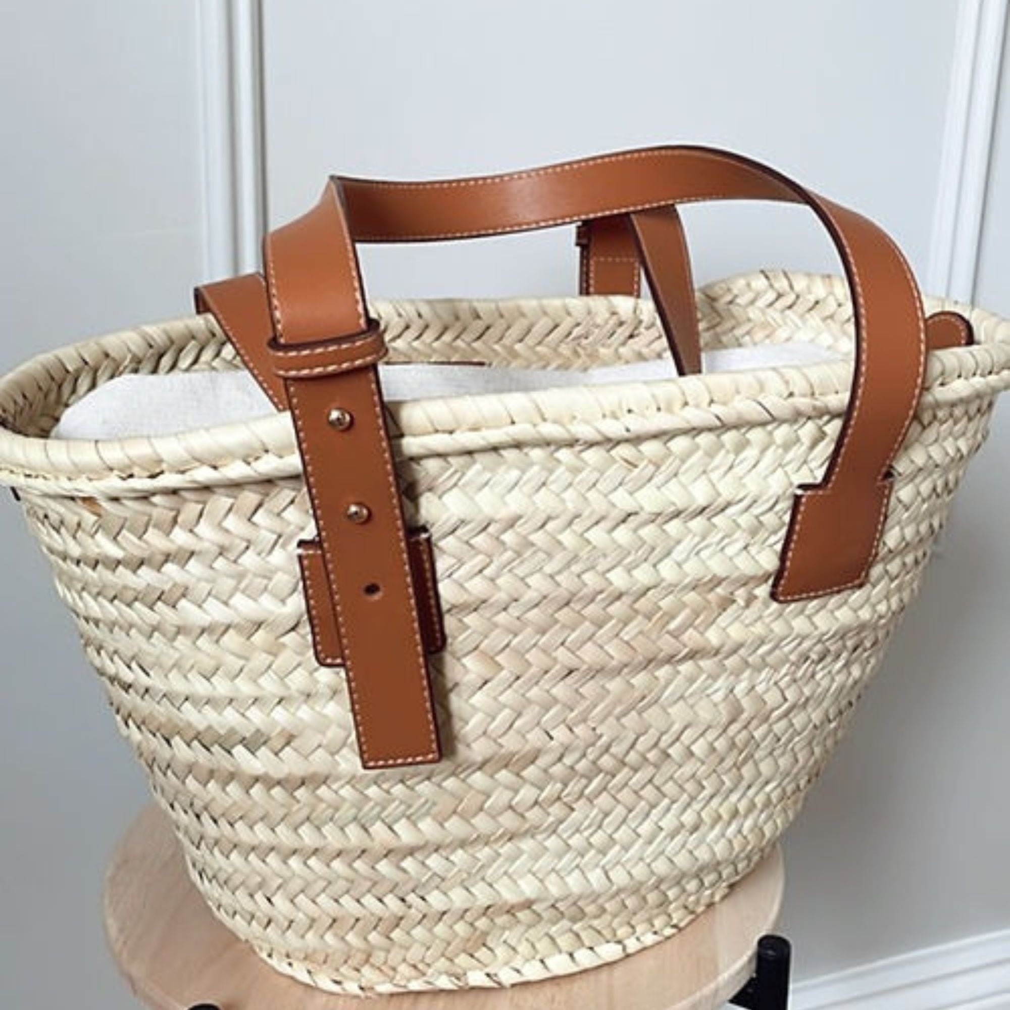 Versatile Handmade Woven Palm Leaves - Perfect for Beach, Market, and Summer Days