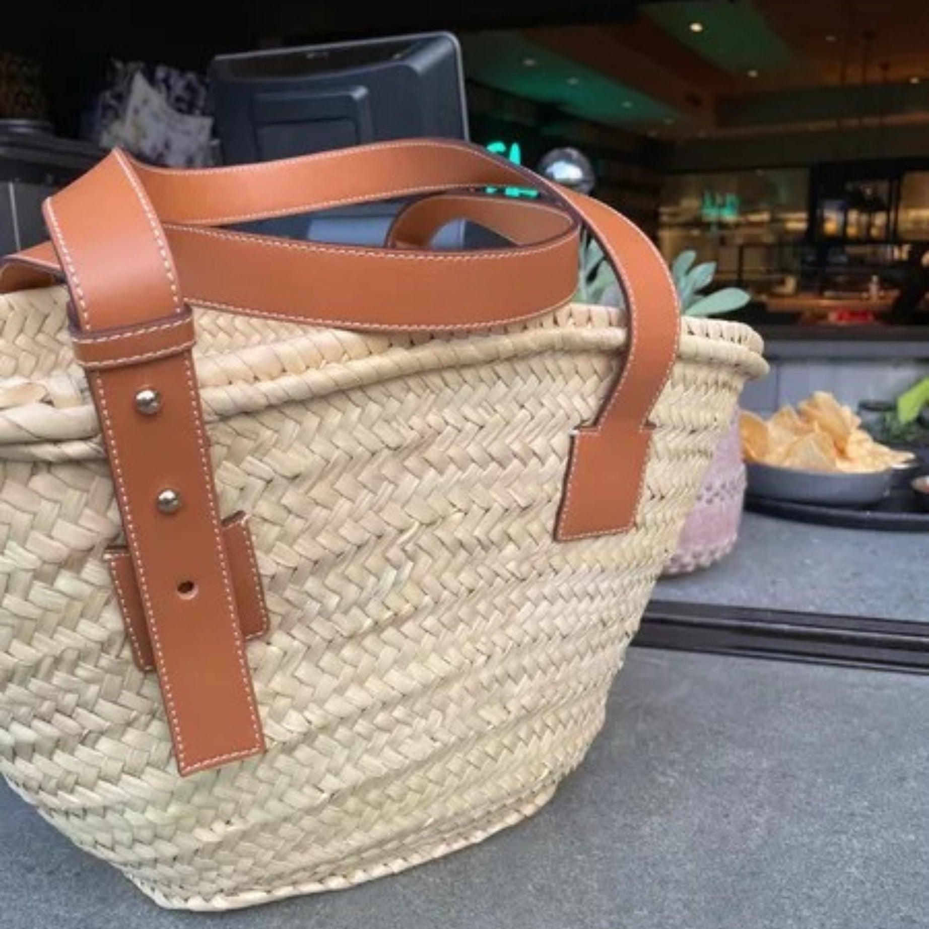 Versatile Handmade Woven Palm Leaves - Perfect for Beach, Market, and Summer Days