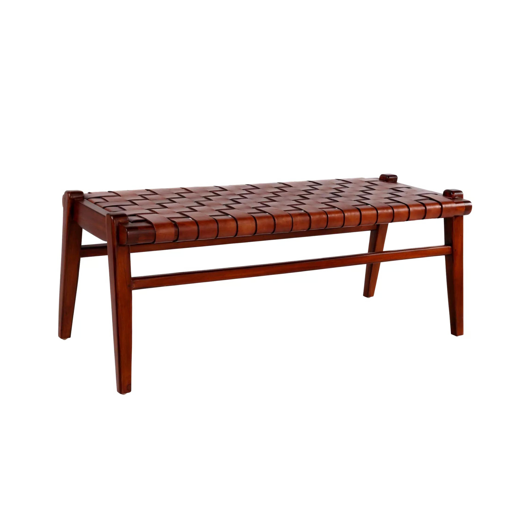 Einar Woven Leather Bench Saddle 