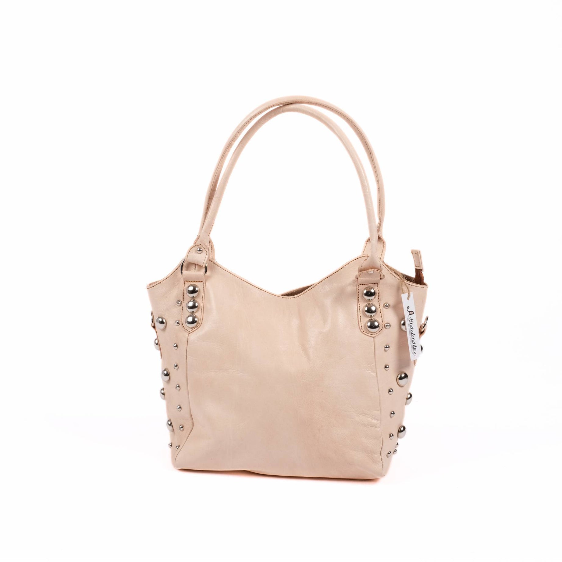 The Sun Leather Tote Bag - Natural