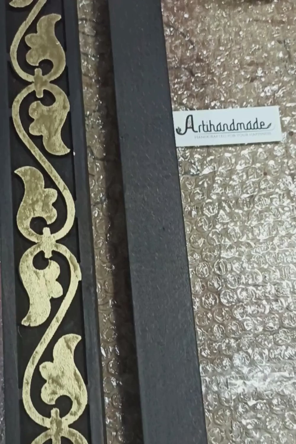 video of leather headboard