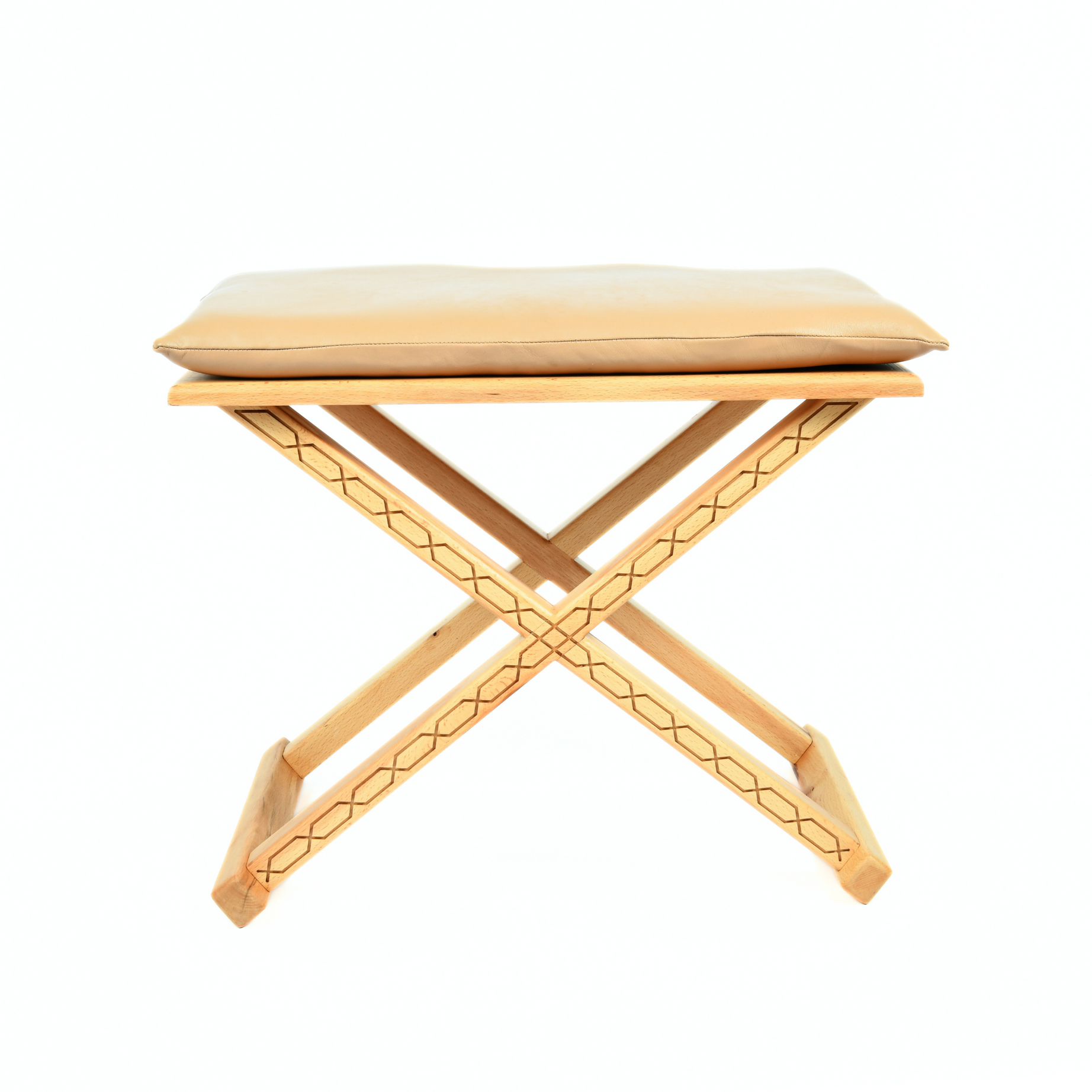 Handcrafted Mid Century-Modern X Stool & Coffee Table The Versatile 2-in-1 Solution