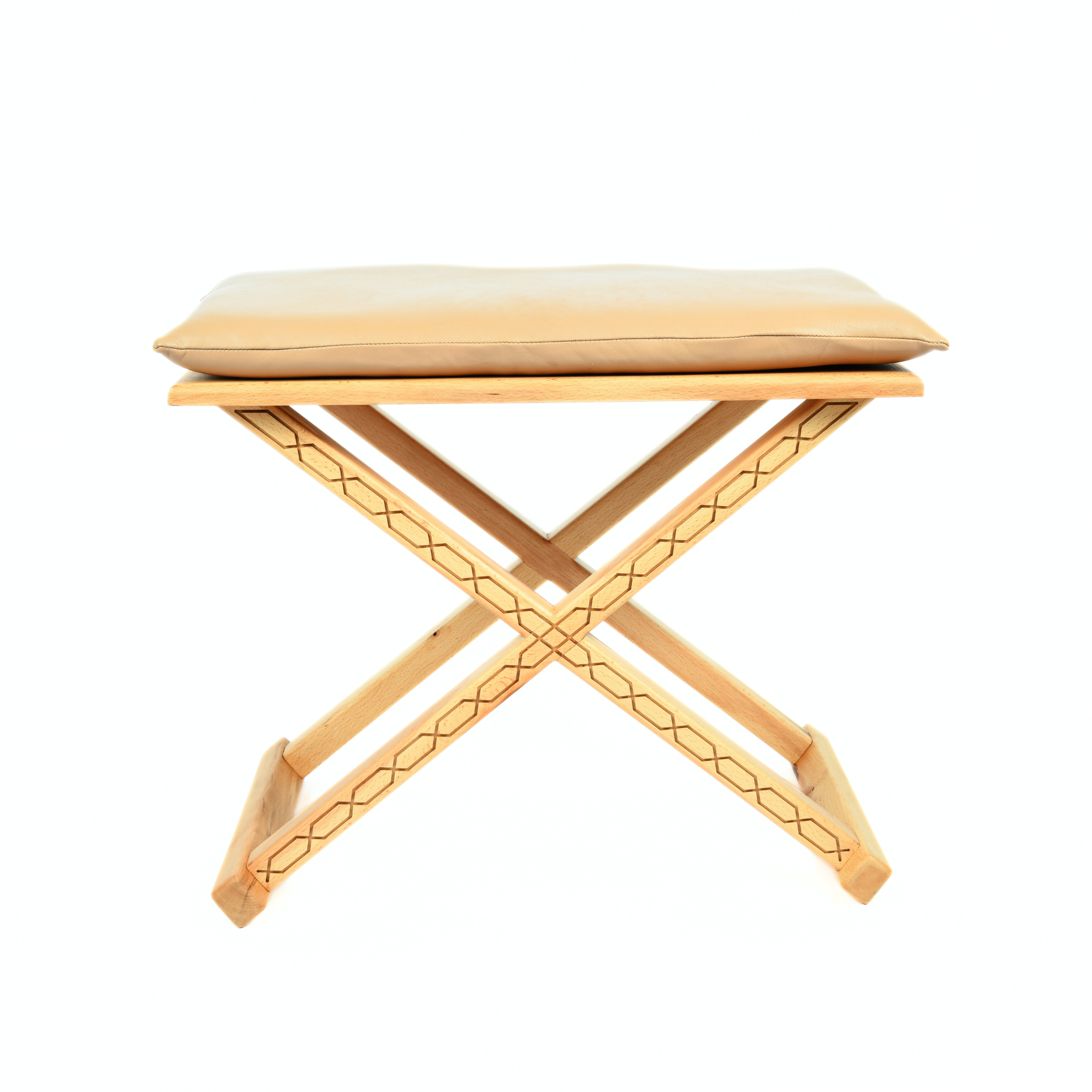 Handcrafted Mid Century-Modern X Stool & Coffee Table The Versatile 2-in-1 Solution