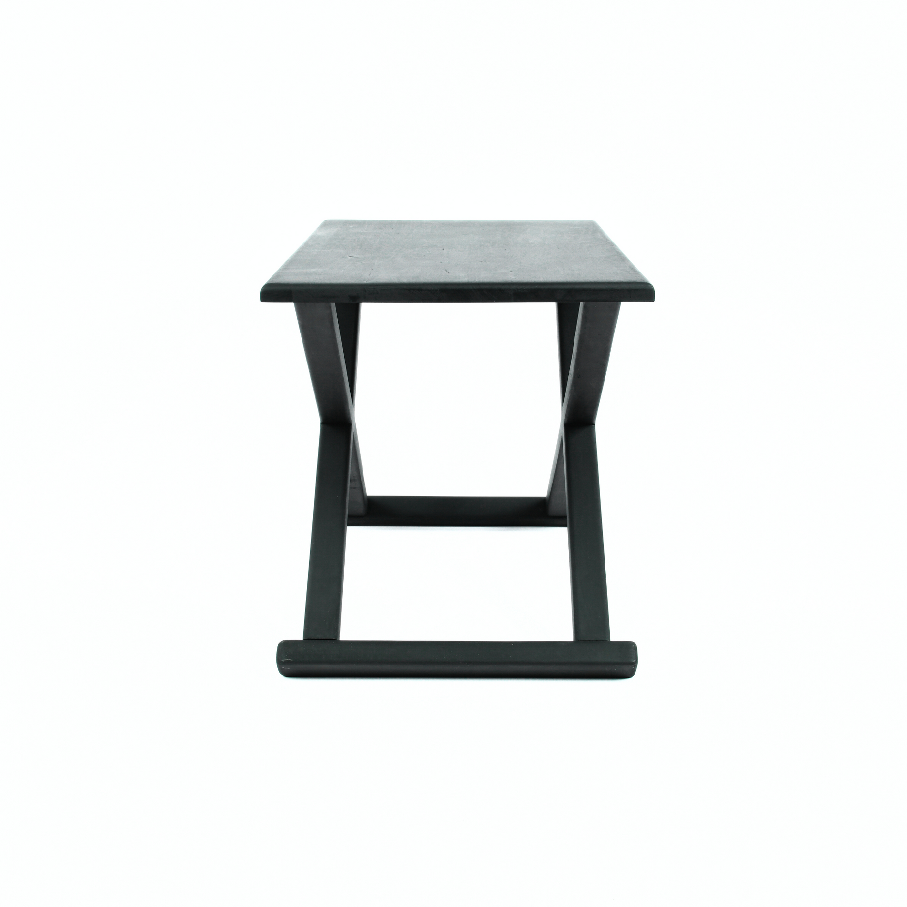 Handcrafted Black Multipurpose X Stool & CoffeeTable The Versatile 2-in-1 Solution