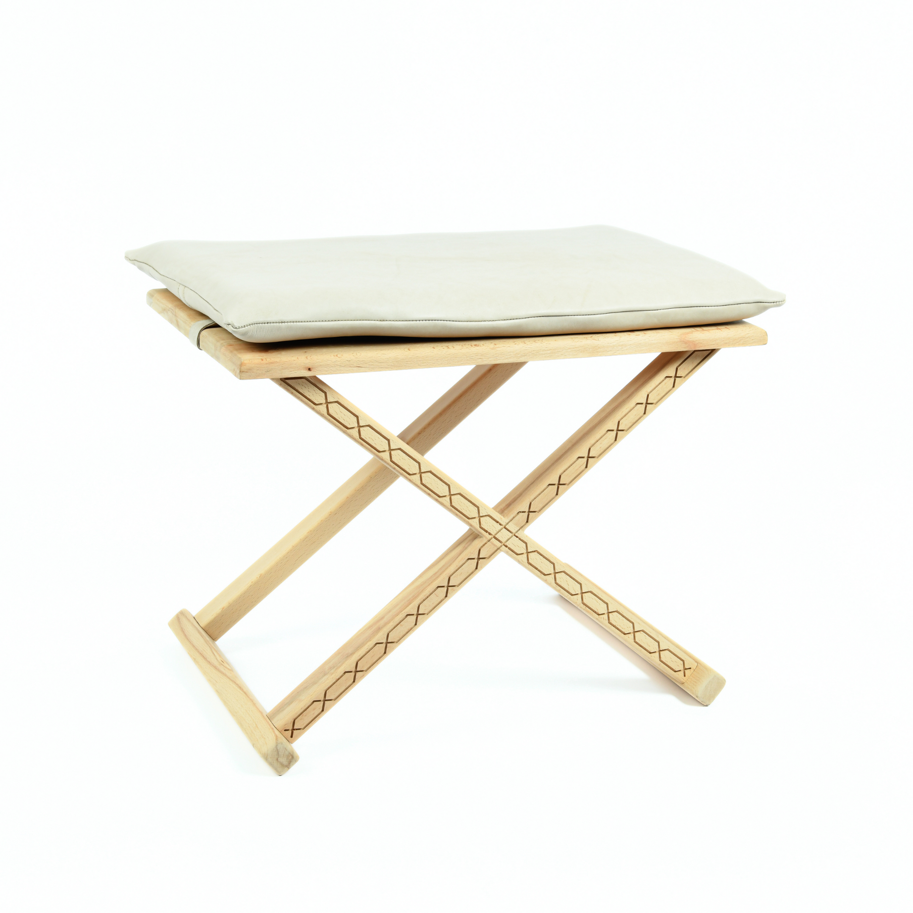 Handcrafted Mid Century-Modern X Stool & Coffee Table The Versatile 2-in-1 Solution